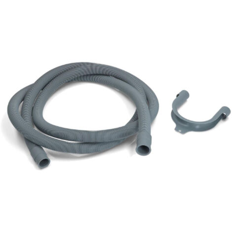 SOS Accessoire Tuyau d'évacuation d'eau universel avec sorties droites 22-29mm (L2000mm) pour Lave-linge TOUTES MARQUES 3666356045866 (1/2)