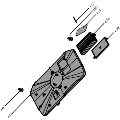 SOS Accessoire Carte electronique, module de puissance (repère 428) pour Lave-vaisselle VALBERG 34422118, 1062518
