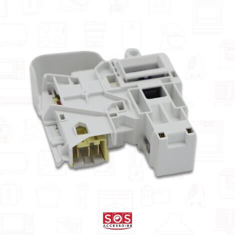 Serrure électrique De Porte Hublot Pour Lave-linge Ariston Hotpoint Indesit - C00254755IT - Neuf