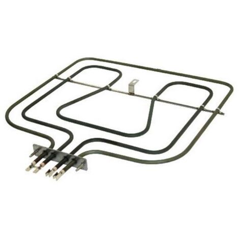 SOS Accessoire Résistance supérieure 800W + 1650W pour Four, cuisinière - 3970129015, 3570759021 FAURE, ELECTROLUX, ARTHUR MARTIN, ARTHUR MARTIN ELECTROLUX, ZANUSSI, ESSENTIEL B, ESSENTIELB, IKEA, AEG