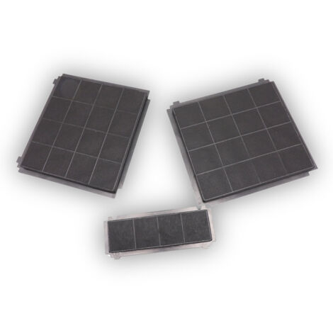 SOS Accessoire Kit filtres à charbon 330X300mm et 1 filtre 267X98mm pour Hotte AFFCAF203 AIRFORCE