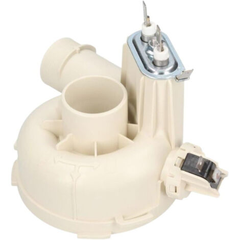 Résistance pour lave-vaisselle 1800W – Compatible PROLINE, THOMSON, URANIA, CURTISS, OCEANIC, VALBERG, DE DIETRICH, BRANDT – Avec capot et joint d'étanchéité