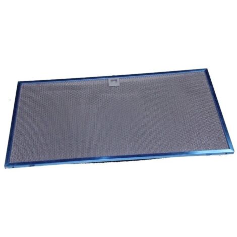 Filtre metal 557 x 303mm Hotte 74X1319, 80876295 BRANDT Hotte 74X1319, 80876295 BRANDT