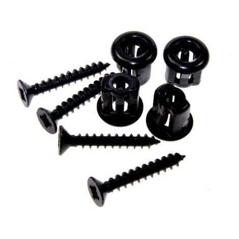 Kit de 4 vis et 4 douilles pour four encastrable – Fixation porte sécurisée – Compatible Electrolux et AEG – Référence 50293036005