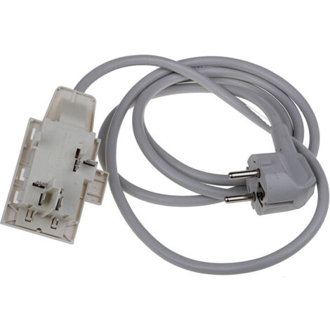 Câble de raccordement pour lave-vaisselle – Longueur 1,75 m – Type de fiche mâle 220V – Compatible Bosch et Siemens (1/4)