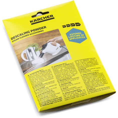 KARCHER RM 511 6x17g Polvere decalcificante EU - Dimensioni della confezione: 6 x 17 g - Confezione da: 15 Pezzo(i) - Peso con imballo: 0.1 kg