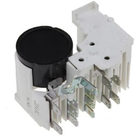 Relais monobloc Whirlpool 481228038128 – Pièce détachée pour réfrigérateur – Démarrage compresseur – Compatible avec plusieurs modèles
