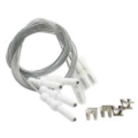 Whirlpool – Kit bougies d'allumage pour cuisson – Longueur 50mm – Allumage efficace et fiable – WC160A