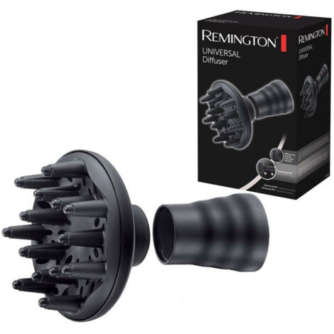 Diffuseur sèche-cheveux universel en silicone – Adaptateur pour AC et DC – Anneau de buse étroit pour fixation – Boucles et volume – Remington
