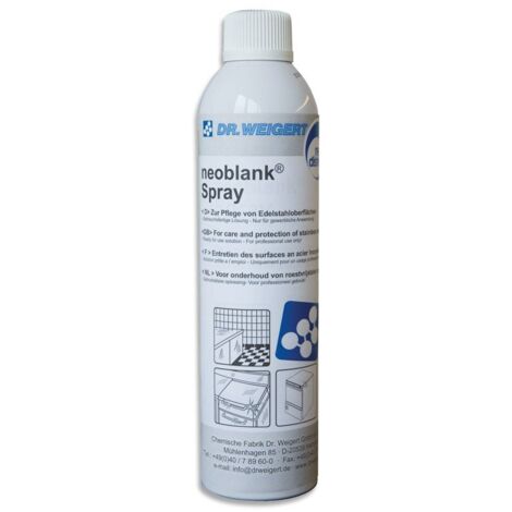 Spray nettoyant inox 468559 – Pour surfaces inox – Résultat optimal pour appareils Bosch – Éclat durable (1/2)