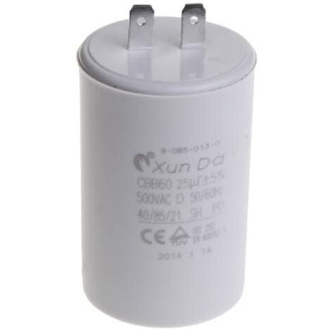 Condensateur 25MF – 400V – 73mm x 42mm – Accessoire pour nettoyeur haute pression Kärcher 90850130