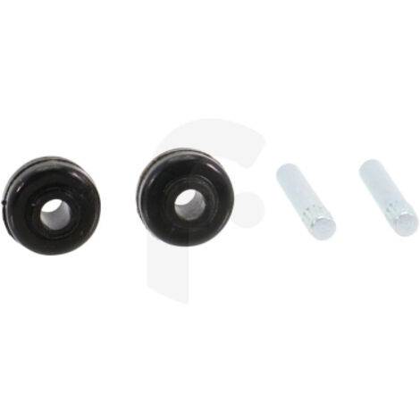 SEB – Lot de 2 roulettes avant pour aspirateur X-FORCE FLEX – Accessoire compatible Rowenta – Couleur noir – Largeur standard