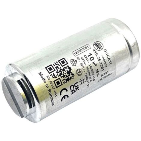 CONDENSATEUR MOTEUR 10 F pour SECHE LINGE FAURE - 1250020615 (1/5)