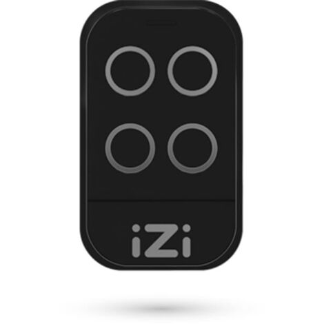 Télécommande portail IZI Black – Émetteur mural pour motorisations – Contrôle à distance – Compatible avec divers systèmes domotiques (1/5)