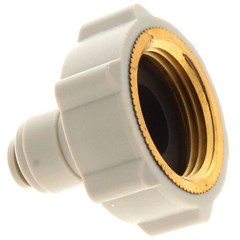 Adaptateur femelle 3/4-1/4 pour réfrigérateur – Connexion sécurisée pour WHIRLPOOL et INDESIT – Écrou de serrage efficace – Wpro (1/3)