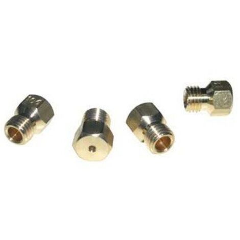 Jeu d'Injecteurs, gicleurs origine gaz naturel (C00021379) Four, cuisinière ARISTON, ARISTON HOTPOINT, INDESIT, SCHOLTES (1/4)