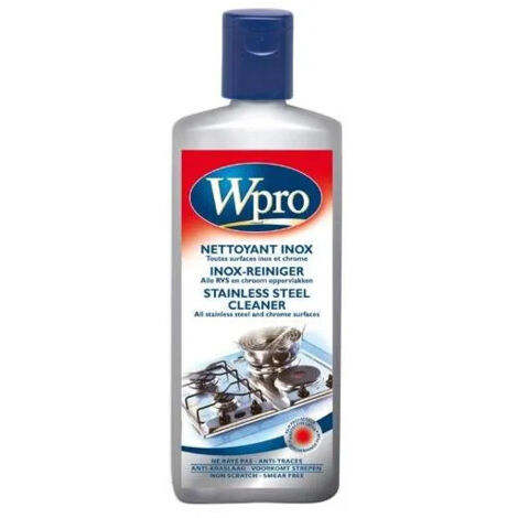Crème nettoyante surfaces inox (250ml), Wpro - 484000008501 (1/5)