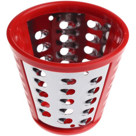 Moulinex – Râpe à raper gros rouge – Cône pour râpage épais carottes, courgettes, pommes de terre – Compatible avec robots Fresh Express (1/4)