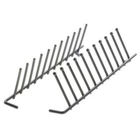 Tiges pour panier supérieur lave-vaisselle – Compatible Bosch, Siemens, Neff, Gaggenau, Constructa, VIVA – Référence 12004140 (1/2)
