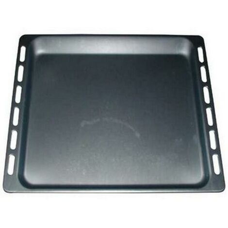 Lèche frite / plaque patisserie 445 x 375 x 16mm d'origine (481941838365) Four, cuisinière BAUKNECHT, IGNIS, IKEA WHIRLPOOL, INDESIT, LADEN, WHIRLPOOL (1/2)
