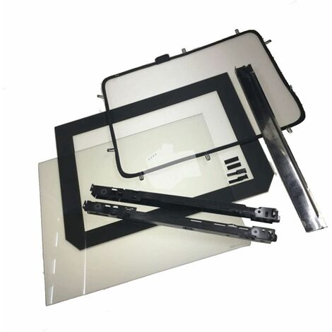 Kit changement de vitre 533x395 mm – Compatible BALAY, BAUKNECHT, BLAUPUNKT, BOSCH, CONSTRUCTA, JUNKER, NEFF, SIEMENS, VIVA – Remplacement efficace (1/4)