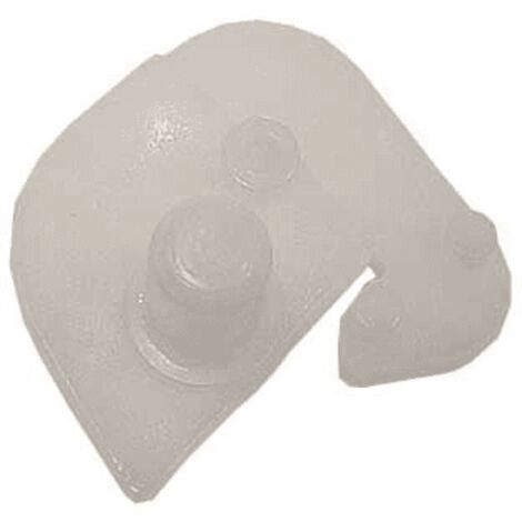 DOUILLE DROITE FERMETURE PORTE BLANC 49Ø POUR REFRIGERATEUR INDESIT - C00082901 (1/4)