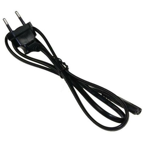 CORDON D'ALIMENTATION SECTEUR TOUTES MARQUES 2.5A 250V 1.2m NOIR