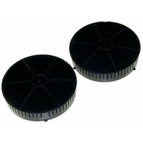 Elica – Filtre à charbon pour hotte – Lot de 2 – Dimensions 175 x 45 mm – Charbon actif pour élimination des odeurs – CFC0038668