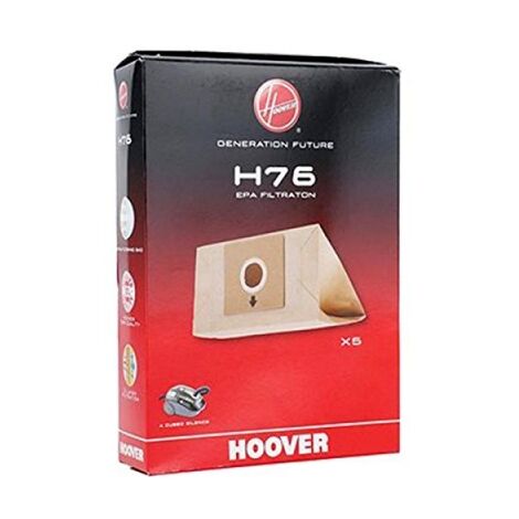 SACHET SACS PAPIERS X5 H76 POUR PETIT ELECTROMENAGER HOOVER - 35601668 (1/2)