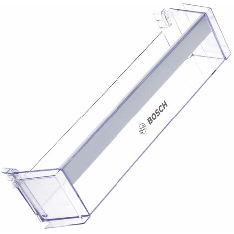 Balconnet porte-bouteilles 471x122x96 mm – Pièce d'origine pour réfrigérateur Bosch et Siemens – Optimise espace de rangement