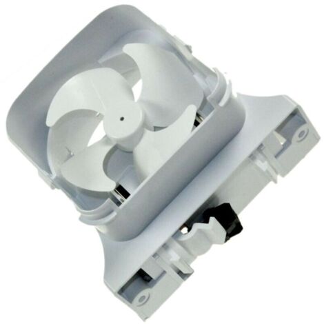 Ventilateur avec boitier d'origine (481010595120) Réfrigérateur, congélateur ARISTON HOTPOINT, BAUKNECHT, IGNIS, IKEA WHIRLPOOL, INDESIT, KITCHENAID, LADEN, WHIRLPOOL