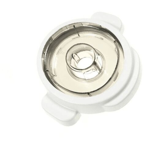 COUVERCLE+JOINT BLANC POUR PETIT ELECTROMENAGER MOULINEX - MS-0A19110 (1/2)