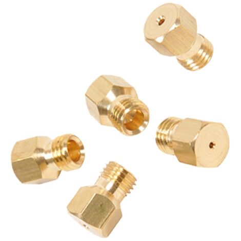 Jeu d'injecteurs gaz naturel (295148-6780) (50267342009) Four, cuisinière WHIRLPOOL, IGNIS, FAURE, IKEA WHIRLPOOL, ELECTROLUX, B (1/2)