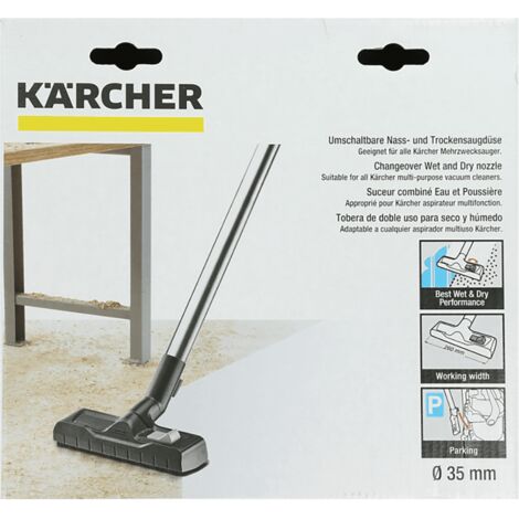 Brosse combiné 35mm pour aspirateur – Compatible avec Bosch, Electrolux, Karcher, Rowenta – Accessoire pour nettoyage efficace (1/5)