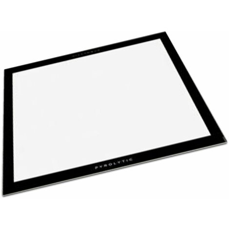 Vitre intérieure de porte 501X402,1 mm (AS0061206) Four, cuisinière BRANDT