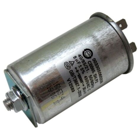 Condensateur 8mf CBB65A-1 pour sèche-linge – Compatible modèles HAIER HD70, HD80, HD90 – Performance optimale pour démarrage moteur - 330506020