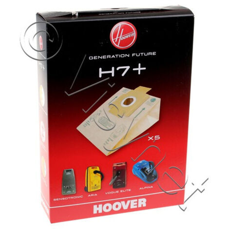 Lot de 5 Sacs h7 alpina pour Aspirateur HOOVER 09026177 (1/2)