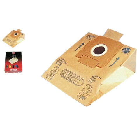 Lot de 5 Sacs h7 alpina pour Aspirateur HOOVER 09026177 (1/3)