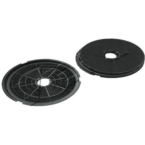FILTRES CHARBON DIAM 190 (X2) TYPE 190 POUR HOTTE ARTHUR MARTIN - 902979370 (1/3)