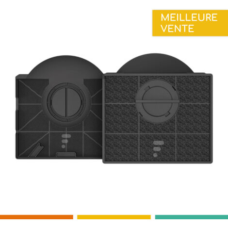 Filtre charbon rectangulaire FAT303 type 303 (à l'unité)   215X205X43 mm (AMC895 CHF303) Hotte ARISTON HOTPOINT, BAUKNECHT, BRANDT, DE DIETRICH, ELECTROLUX, ELICA, FAGOR, FAURE, IGNIS, IKEA WHIRLPOOL,