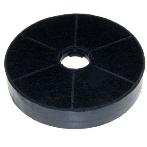 Candy – Filtre à charbon universel D185 pour hotte – Charbon AB90 anti-bactérien – Diamètre 170 mm – Épaisseur 33 mm – Indicateur de saturation
