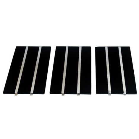 Sauter – Pack de 3 filtres à charbon pour hotte Dietrich – Filtration efficace des odeurs – Compatible avec plusieurs modèles