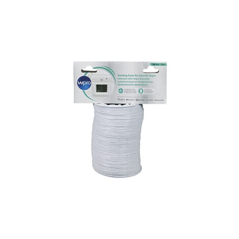 Gaine d'evacuation en PVC long. 2m diam. 102mm (60328-25110) (484000008556) Sèche-linge WPRO