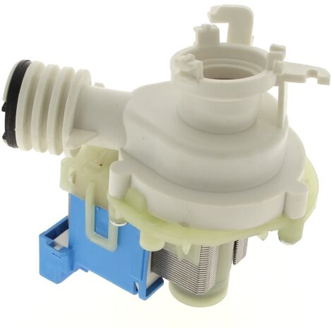 Pompa Di Scarico Originale Per Lavatrice Ariston Hotpoint, Codice Ricambio C00143766, Pezzo Di Ricambio Controllato