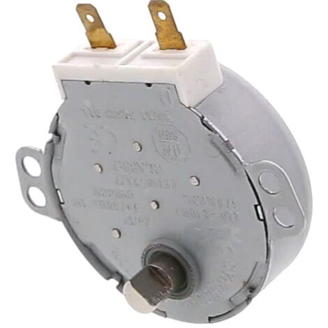 Moteur de plateau (481236158449, DA31-10107C) Four micro-ondes ARISTON HOTPOINT, BAUKNECHT, BRANDT, CYLINDA, IGNIS, IKEA WHIRLPOOL, INDESIT, KITCHENAID, LADEN, PRIVILEG, SHARP, V-ZUG, WHIRLPOOL (1/2)