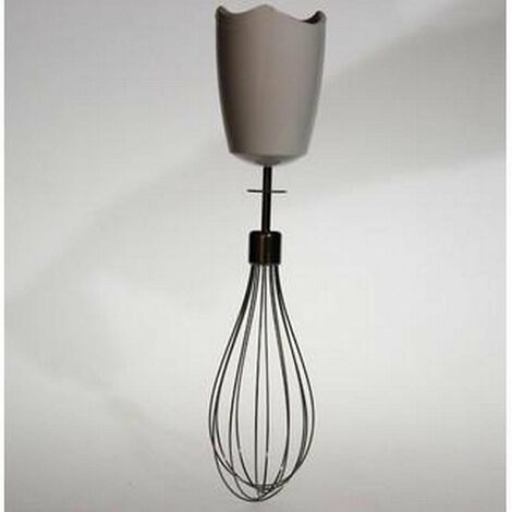 PIED AVEC FOUET METAL POUR FOUET ELECTRIQUE/BATTEUR/MIXER BRAUN (1/4)