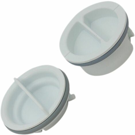 Kit 2 bouchons de rincage (C00051755) Lave-vaisselle 2I MARCHI, ARISTON HOTPOINT, BAUKNECHT, CREDA, ELECTROLUX, INDESIT, SCHOLTES, SMEG, WHIRLPOOL (1/2)