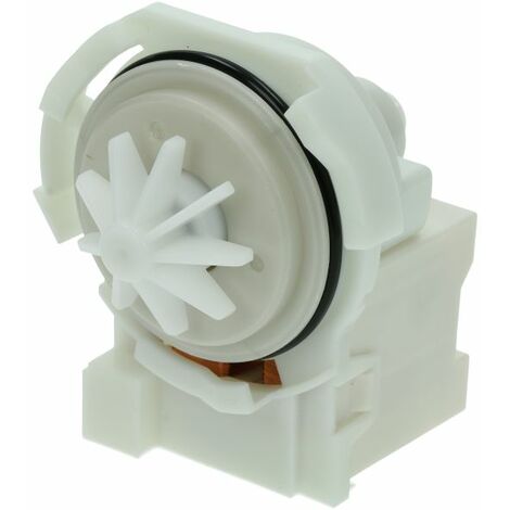 Pompe de vidange (792970244, 792970307) Lave-vaisselle BAUKNECHT, KITCHENAID, SMEG, WHIRLPOOL (1/2)