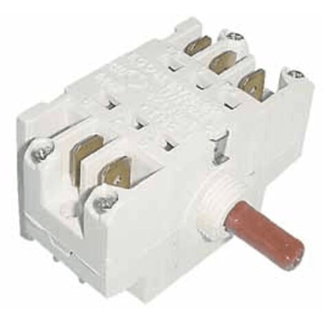 COMMUTATEUR 7 POSITIONS EGO pour TABLE DE CUISSON WHIRLPOOL...