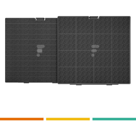 Filtre charbon D241 CA240S   241X225X30 mm (49002532, CHF007/1) Hotte ARISTON HOTPOINT, ARTHUR MARTIN, ARTHUR MARTIN ELECTROLUX, BRANDT, CANDY, DE DIETRICH, ELECTROLUX, FAGOR, FAURE, INDESIT, JUNO, RO (1/5)